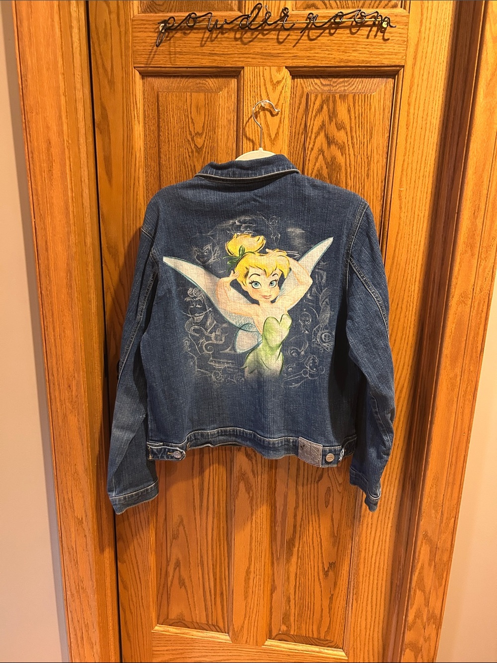 Disney Tinker bell Jean Jacket